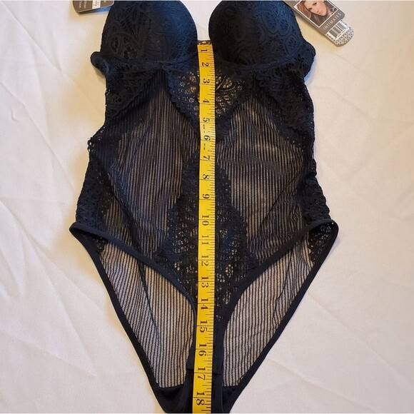 Blue Berry Daisy Fuentes Lace Side Teddy S - Picture 2 of 9